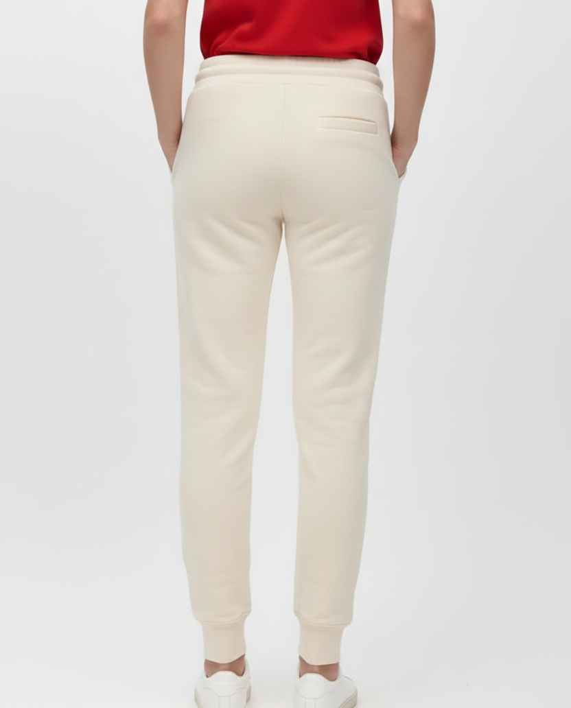 Silk Beige Trouser
