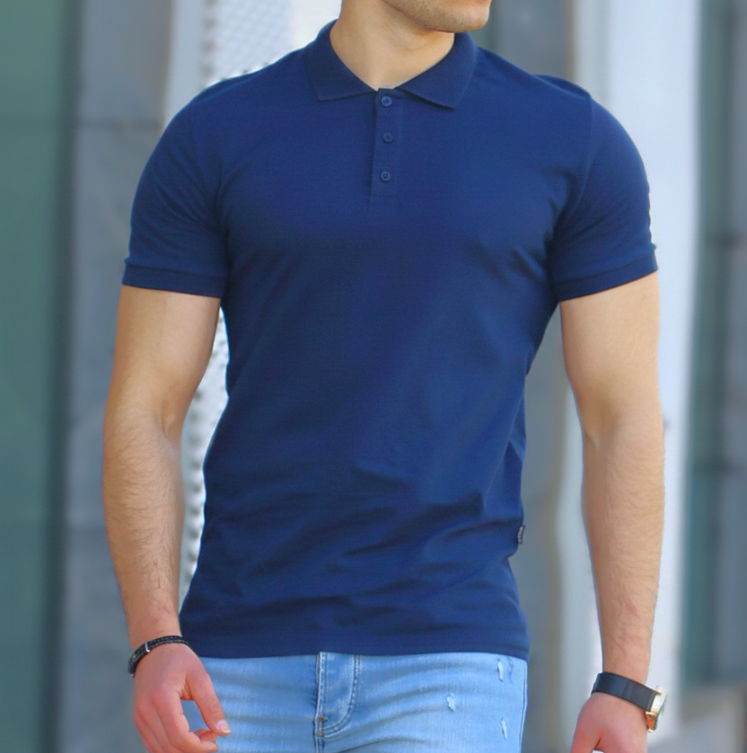 Blue Vibe Polo T-Shirt
