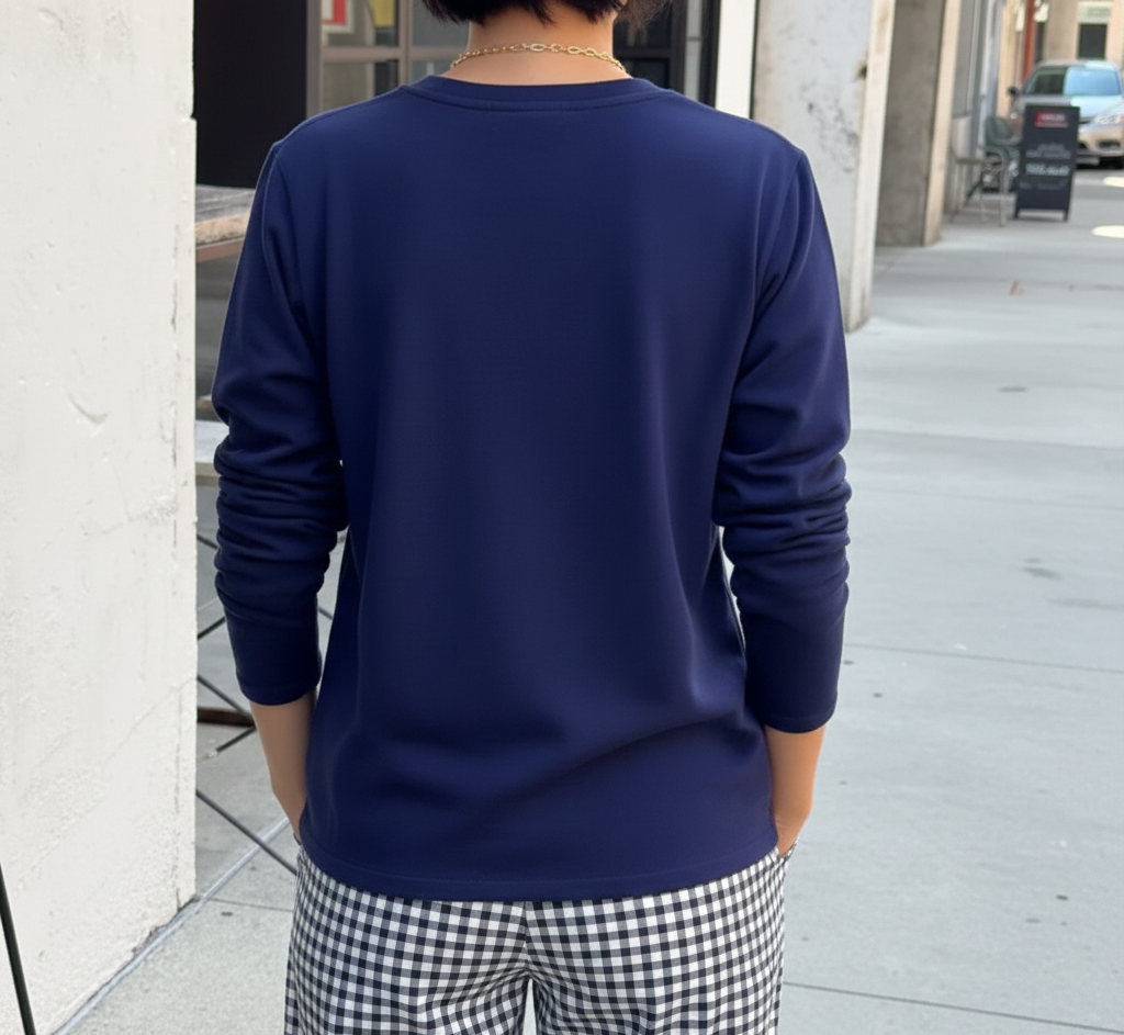 Blue Glow Long Sleeve T-Shirt