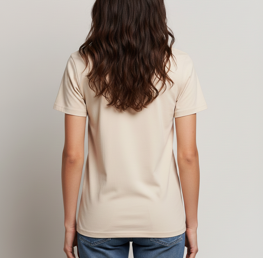 Silk Beige T-Shirt