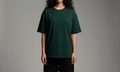 Emerald Green Drop Shoulder