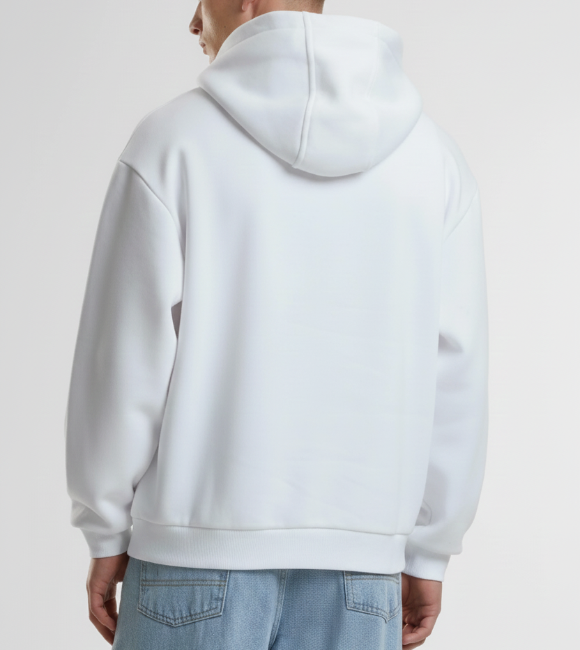 Classic White Hoodie