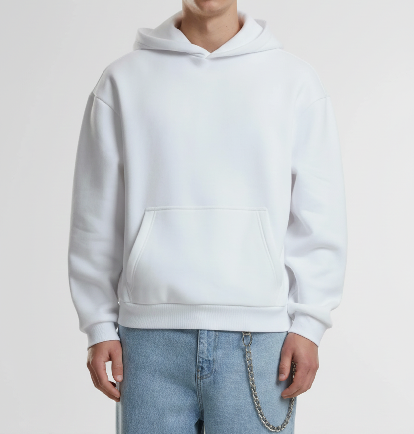 Classic White Hoodie