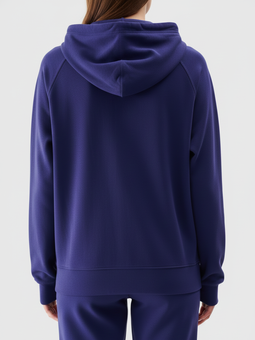Blue Glow Zip-up Hoodie