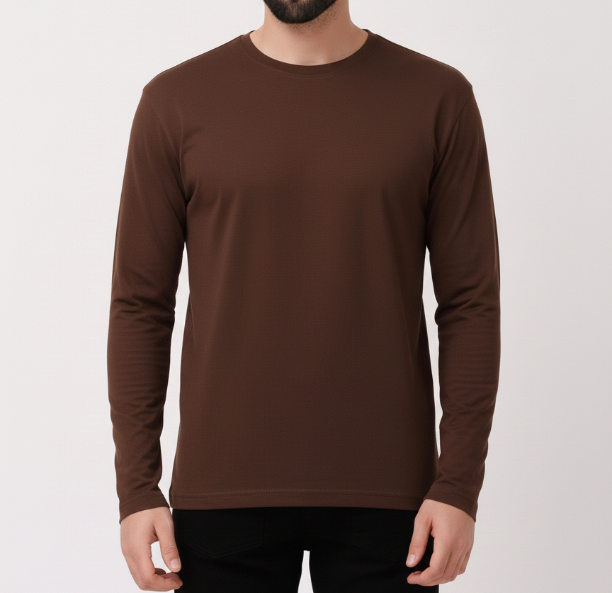 Fury Brown Long Sleeve T-Shirt