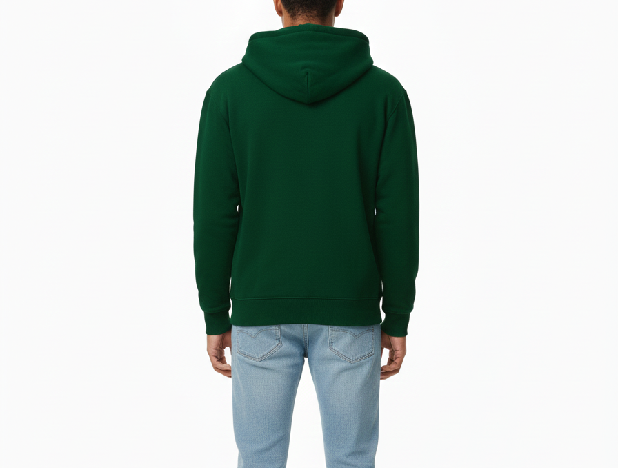 Titan Green Zip-up Hoodie
