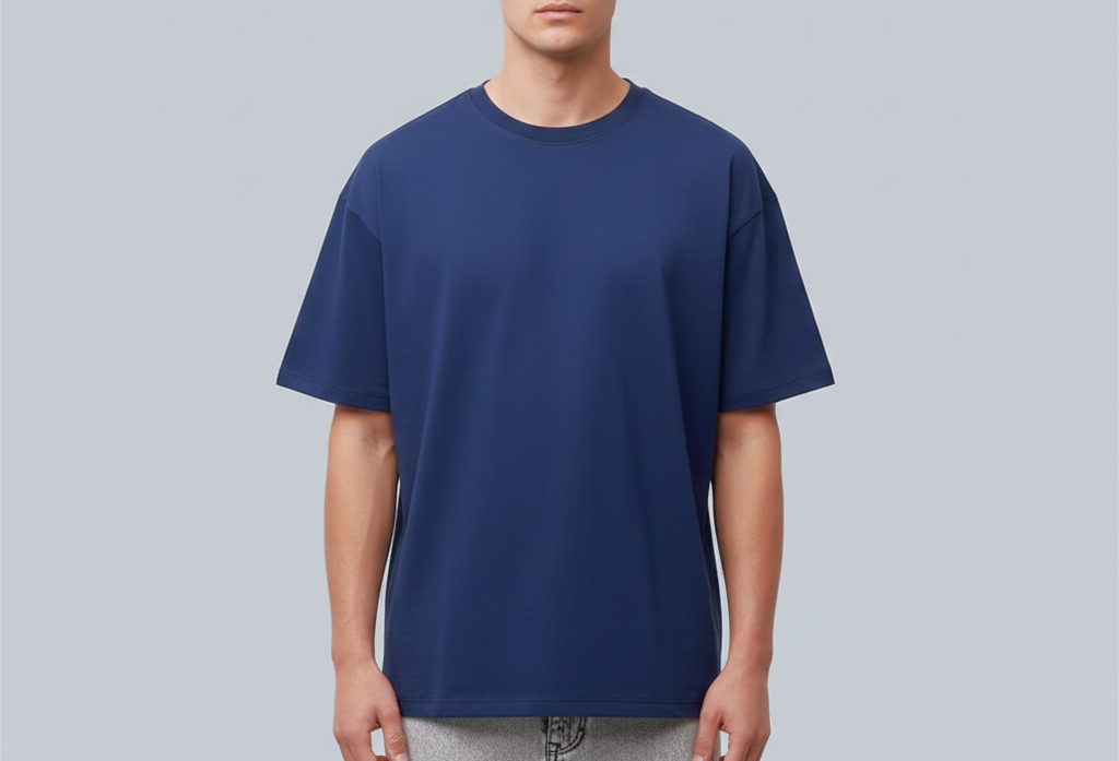 Blue Vibe Drop Shoulder