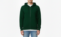 Titan Green Zip-up Hoodie