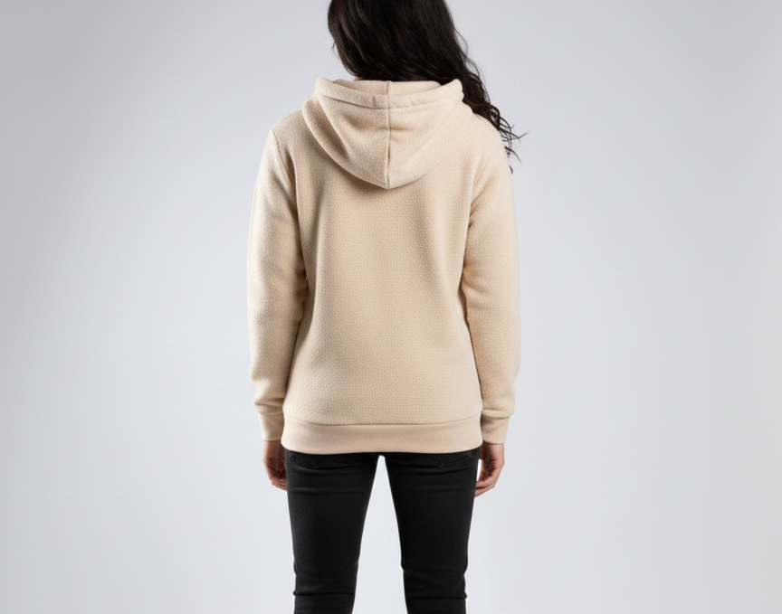 Silk Beige Hoodie