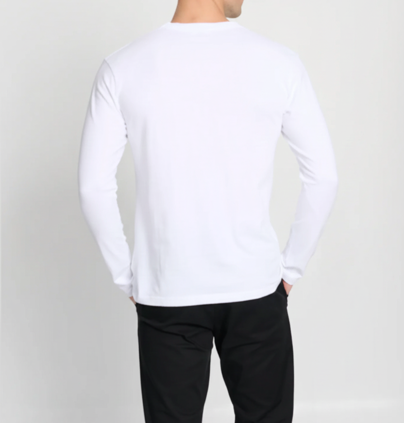 Classic White Long Sleeve T-Shirt