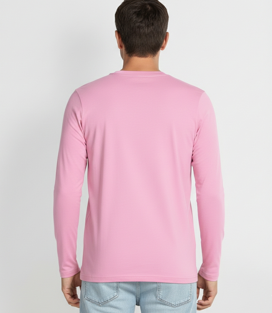 Gen-z Pink Long Sleeve T-Shirt