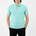 Aqua Blue Polo T-Shirt