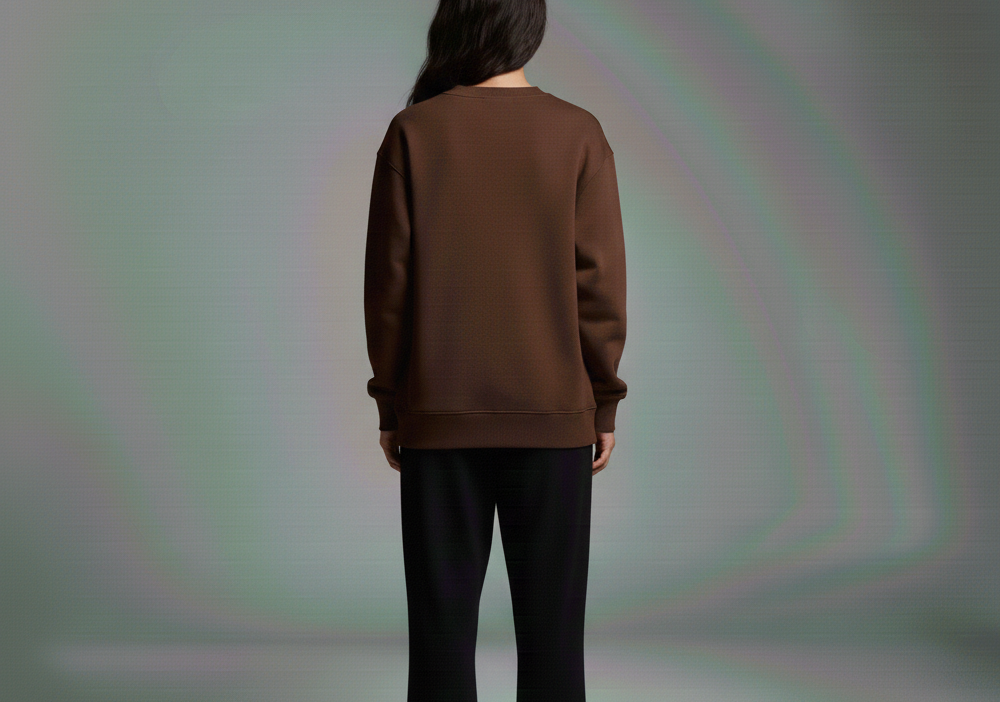 Velvet Brown Sweatshirt