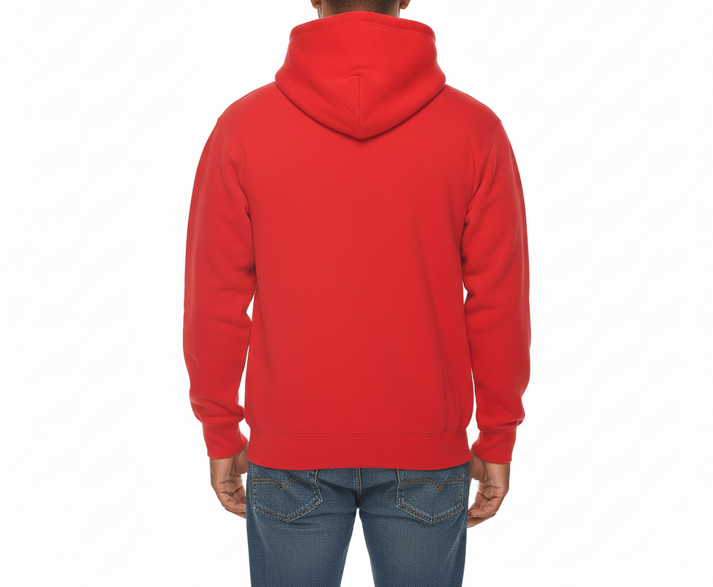 Prime Red Zip-up Hoodie