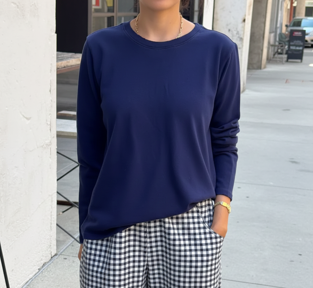 Blue Glow Long Sleeve T-Shirt