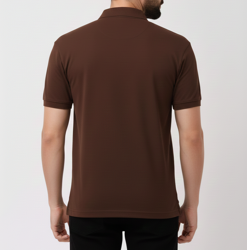 Fury Brown Polo T-Shirt