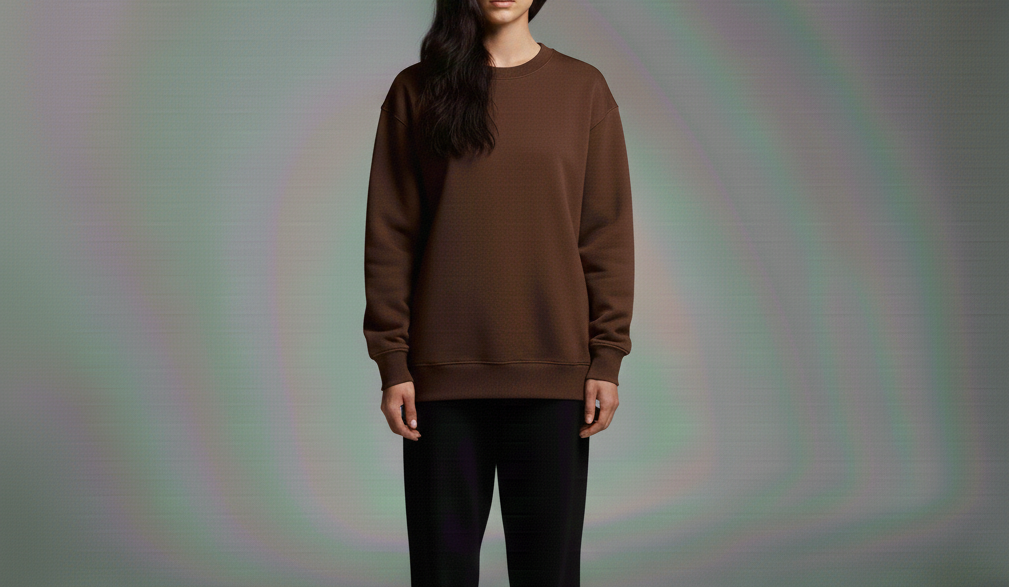 Velvet Brown Sweatshirt