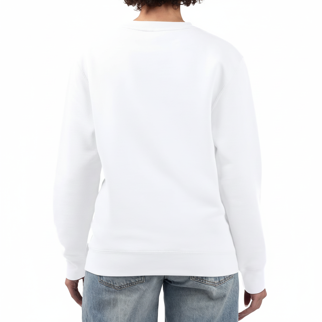 Grace White Sweatshirt