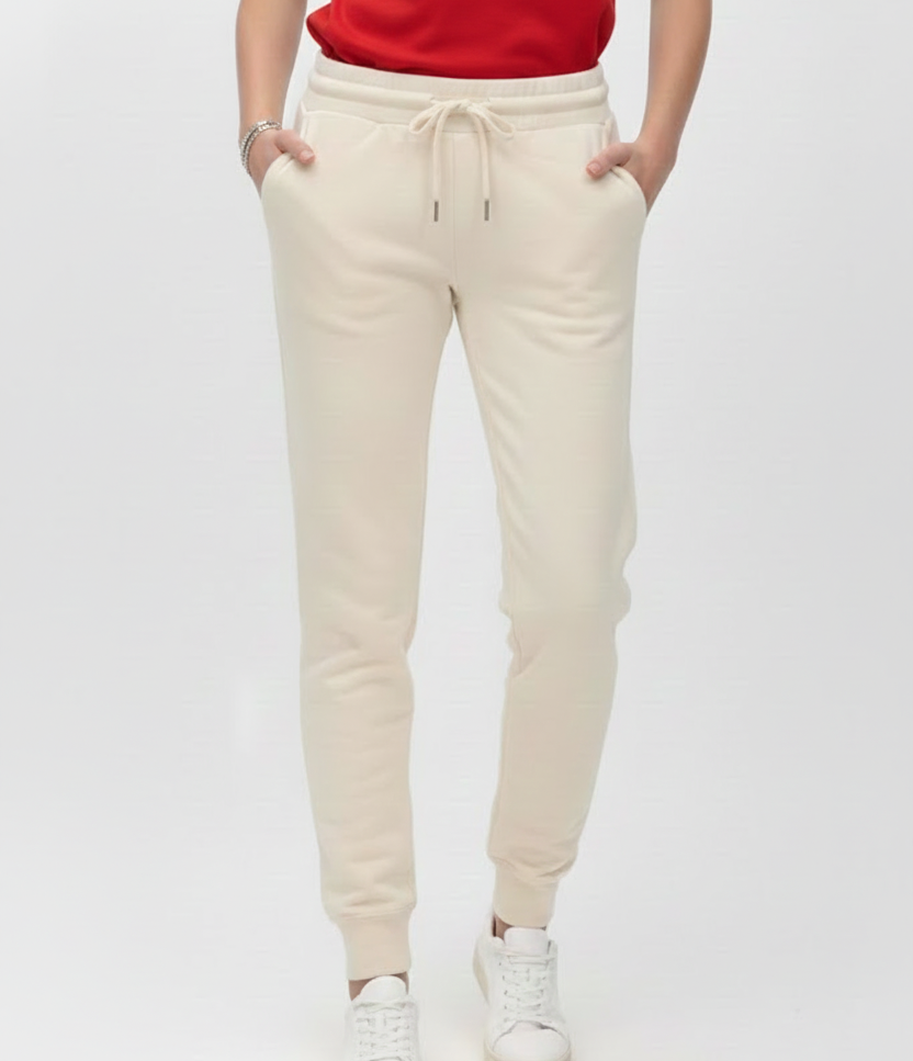 Silk Beige Trouser