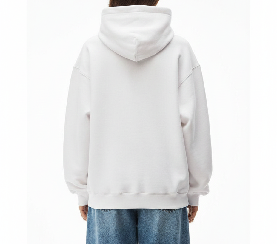 Grace White Hoodie