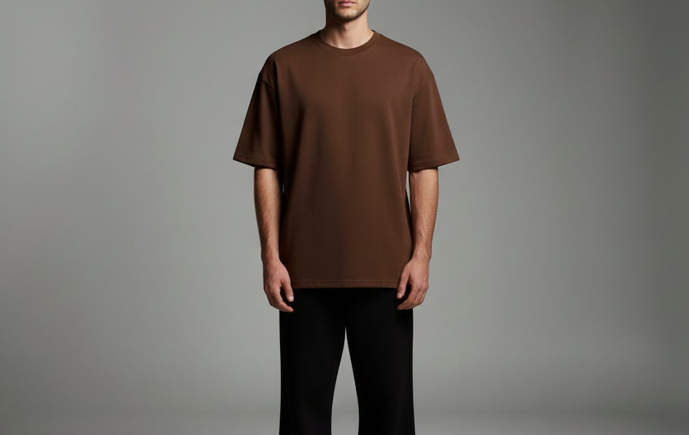 Fury Brown Drop Shoulder