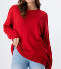 Chic Red Sweatshirt